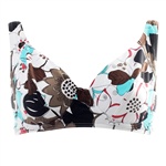 Panos Emporio Napoli-3 10 E-cup. Hyvinistuva bikiniyläosa kauniilla kuvioinnilla, sopii sinulle, jolla on E-kuppi.
Materiaali: 87% polyamidia, ...
