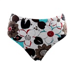 Panos Emporio Napoli-4 10 Wide Brief. Klassiset bikinipikkuhousut kauniilla kuvioinnilla. Koristeellinen rypytyseffekti sivuilla.
Materiaali: 8...