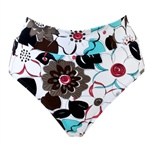 Panos Emporio Napoli-5 10 Fold Down Brief. Bikinialaosa kauniilla kuvioinnilla. Pikkuhousujen leveän vyötärön voi taittaa sen eduksi.
Materiaal...