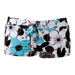 Panos Emporio Napoli-6 10 Shorts. Hyvännäköiset bikinishortsit bokserimallissa. Leveä vyötärö ja koristeellinen solminta.
Materiaali: 87% polya...
